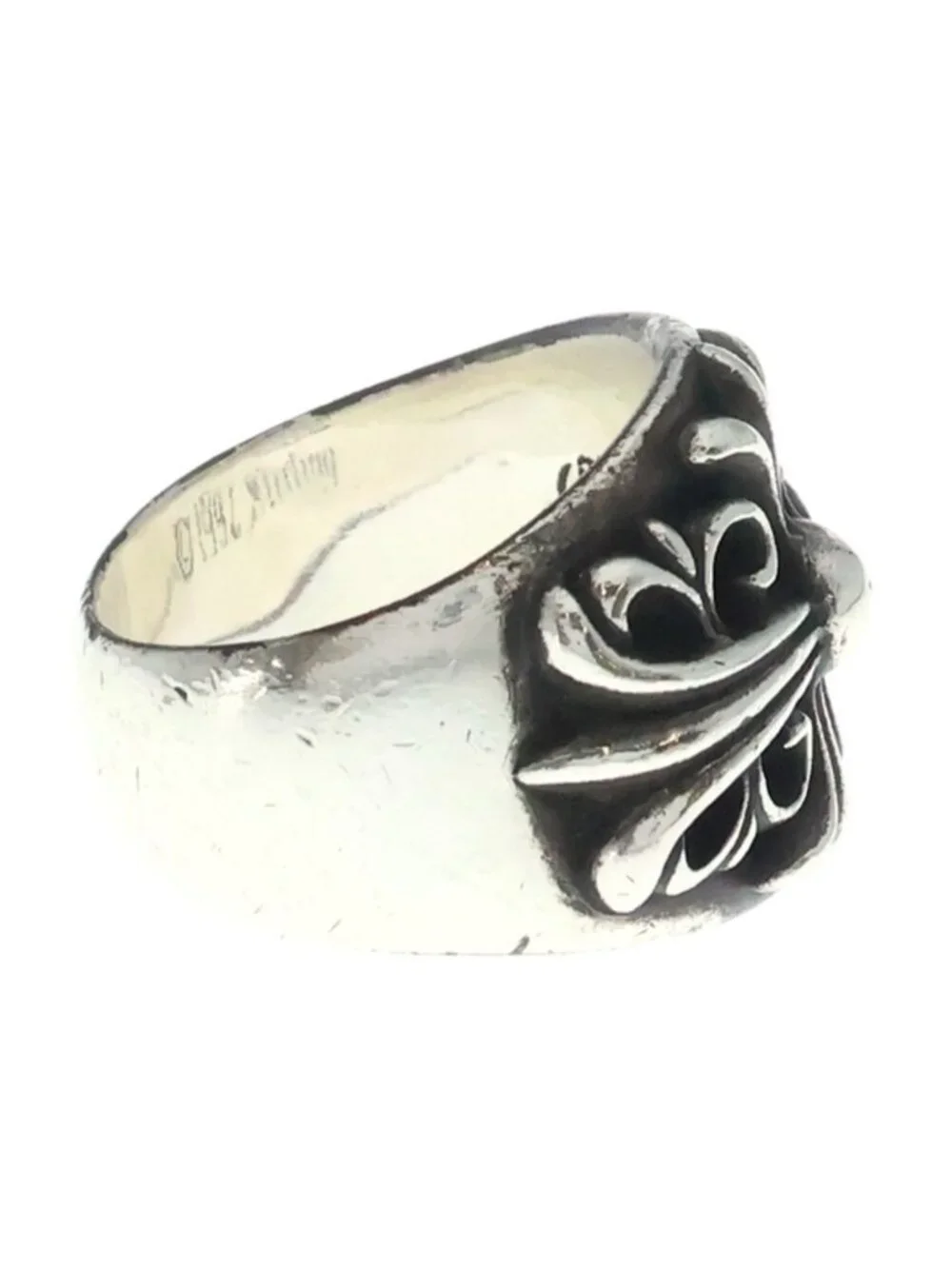 Chrome Hearts Keeper Ring Silver